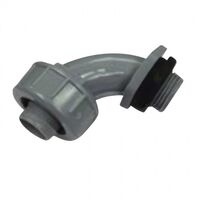 LIQUIDTIGHT FITTING, PVC, 90DEG 16mm (10)
