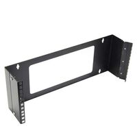 WALL MOUNT BRACKET, HINGED 2U, 100mm DEEP