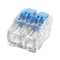 CONNECTOR, 2 PORT GEN II LEVER 0.14-4mm2, 32A [100] JR