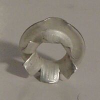 FRET LUG, BRASS 2.5/4mm CABLE, 6mm HOLE (100)