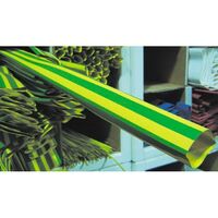 H/SHRINK TUBING, THIN WALL, GN/YELL, 40/20 x 1.2m
