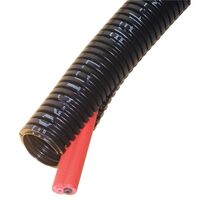 SPLIT CONDUIT BLACK ID 12mm (50)