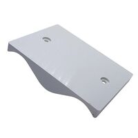 CORRUGATED MOUNTING BLOCK LIGHT GREY, SUITS VERTICAL