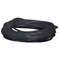 SPIRAL WRAPPING BLK 3.2mm x 10m ROLL 4-25mm WRAPPING RANGE