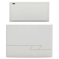 DOORBELL, WIRELESS COMPACT 32 CHIMES, 50m RANGE