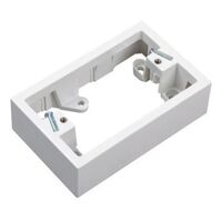 MOUNTING BLOCK,DEEP,WHITE,34mm (10)