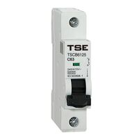 CIRCUIT BREAKER, MINIATURE 6KA 1 POLE, 25A, DIN MOUNTED (12)