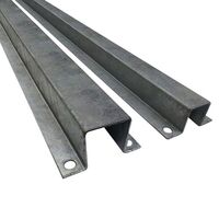 CABLE COVER, 75 x 75mm, 1.2m METAL, MAX 63mm CABLE/CONDUIT