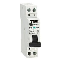 RESIDUAL CURRENT BREAKER, RCBO 1 POLE, 4.5KA, 10A, DIN,A TYPE