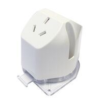 PLUG BASE SOCKET, DOUBLE 4 TERMINALS (8)