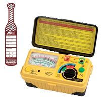 INSULATION TESTER ANALOGUE WITH BONUS 1 x TACL8