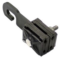 STRAIN CLAMP, BOLTED, OPEN NYLON HOOK, SUIT 4X10-35mm2