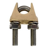 EARTH ROD CLAMP CU 17-19mm ROD 1 CONDUCTOR, 16-120mm2