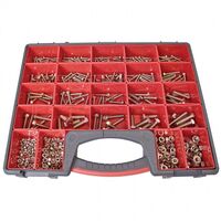 BOLTS, HEX FLANGE, MASTER PACK 420 PCS, ASSORTED
