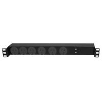 POWBOARD RACK MOUNT 6 WAY WITH IEC LEAD