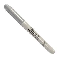 SHARPIE FINE POINT MARKER 1mm TIP, METAL SILVER