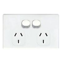 POWER POINT, SLIM, DOUBLE, 10A