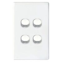 SWITCH, 16A, TWO WAY, 4 GANG VERTICAL