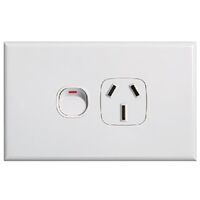POWER POINT, SLIM, SINGLE, 10A