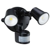 TWIN 10W LED 5000K BK SENSOR QUICK CONNECT BASE 2000 LUMENS
