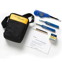 FIBER OPTIC CLEANING KIT, INC. CASE AND ONECLICK CLEANERS