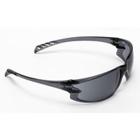 SAFETY GLASSES, SMOKE/GREY QUANTUM