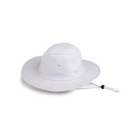 COTTON SUN HAT - MEDIUM, WHITE