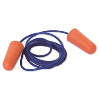 EARPLUGS,BULLET CORDED,PU FOAM CLASS 5 SLC80 27dB [100]