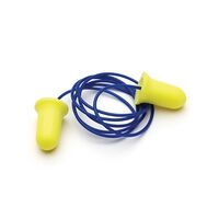 EARPLUGS, CORDED DISPOSABLE, BELL SHAPE, 27dB [100] PAIRS