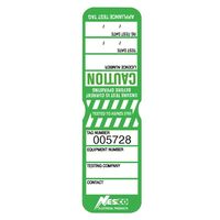 TEST TAGS, H/DUTY RECT GREEN (MAR~MAY) [100]