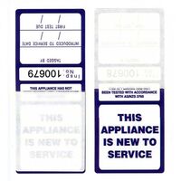 TAG, NEW TO SERVICE SELF LAMINATING [100]