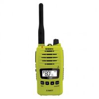 UHF 2-WAY RADIO 5-WATT, 80CH WITH CHARGING POD, LIME