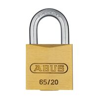 PADLOCK 65sr. 20mm BRASS