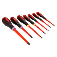SCREWDRIVER SET, INSULATED 7 PIECE