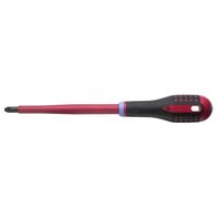 SCREWDRIVER, ERGO, PZ 0 1000V BLADE LENGTH 75mm