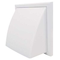 GRILLE, COWL, WEATHERPROOF WHITE, 100mm