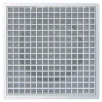 GRILLE, EGGCRATE, WHITE, 150mm