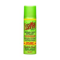 BUSHMAN PLUS 50gm AEROSOL 20% DEET WITH SUNSCREEN