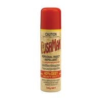 BUSHMAN 225gm AEROSOL 40% DEET