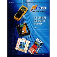 ELECTRICAL EQUIPMENT TEST TAG LOG BOOK