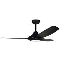EVO II, 50in DC 3 ABS BLADED BLK + LED, REMOTE & WALL CNTRL