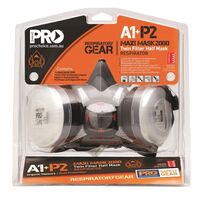 RESPIRATOR KIT, INCL.HALF MASK AND FILTERS, A1/P2