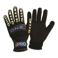 GLOVES, ONE-PLUS, NITRILE PALM ANTI VIBRATION, SIZE 10
