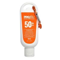 SUNSCREEN, SPF 50+, PROBLOC 60ml SQUEEZE BOTTLE, CARABINER