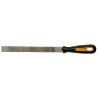 RASP, HALF ROUND BASTARD CUT 25cm, ERGO HANDLE