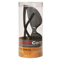 SAFETY GLASSES WRAP AROUND GREY LENS