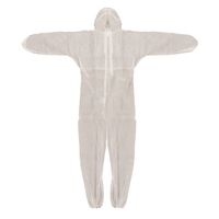 COVERALLS, DISPOSABLE WHITE