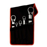 SPANNER SET 5 PIECE REVERSIBLE RATCHET 20 SIZES
