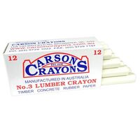 CRAYON WHITE (12) PER PACK