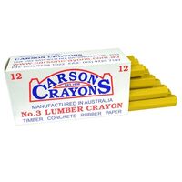 CRAYON YELLOW (12) PER PACK
